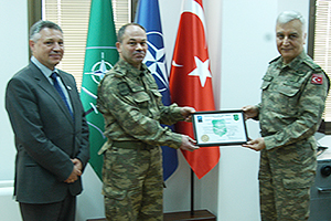 Certificate of Appreciation for NCI Agency Squadron Izmir